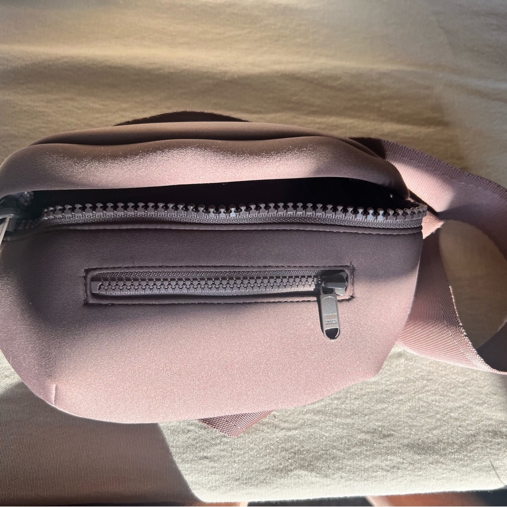 Dagne Dover Ace belt bag in Dune. NWOT